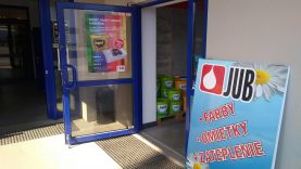 Vchod do predajne JUB Kastaco Liptovský Mikuláš